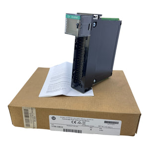 Allen Bradley 1756-OB32A output module for industrial use