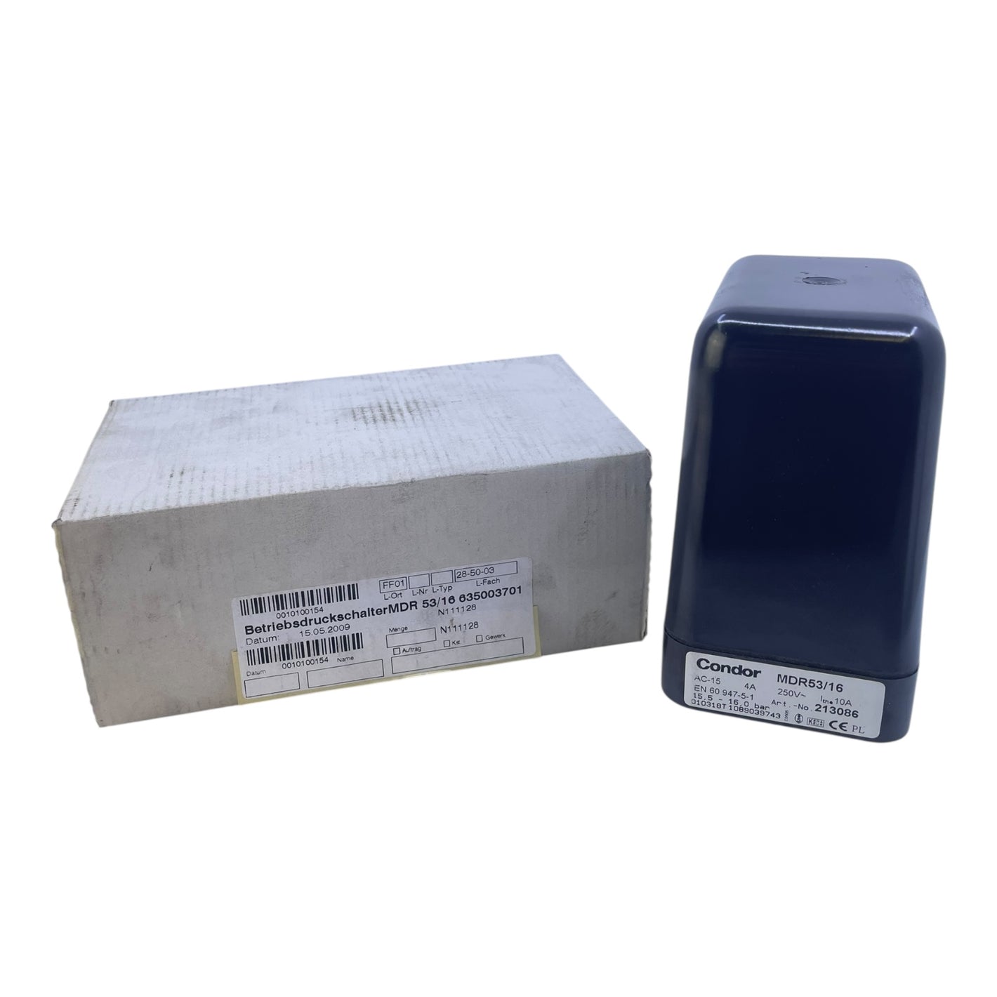 Condor MDR53/16 Druckschalter Steuerdruckschalter - für industriellen Einsatz