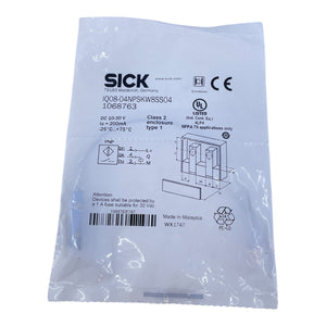 Sick IQ08-04NPSKW8SS04 Näherungssensor Induktiv 1068763 industriellen Einsatz