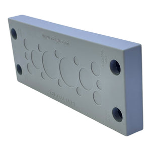 Icotek Kabeldurchführungsplatte Kabeldurchführung KEL-DPZ 24/16 grau VE:9stk