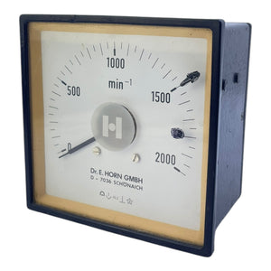 DR.E.Hornel EA 96x96.2 S-20mA-B speed meter for industrial use