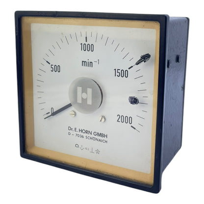 DR.E.Hornel EA 96x96.2 S-20mA-B speed meter for industrial use