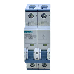Siemens Leitungsschutzschalter 5SY6208-7 C8 2-polig 400V MCB Sicherungsautomat
