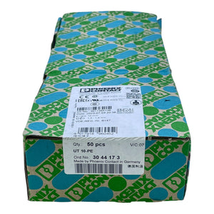 Phoenix Contact UT10-PE Reihenklemme Grün/Gelb 3044173 Reihenklemme Industrie