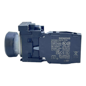 Siemens Taster 3SU1400-1AA10-1FA0 1NO 6A 230V schwarz Drucktaste