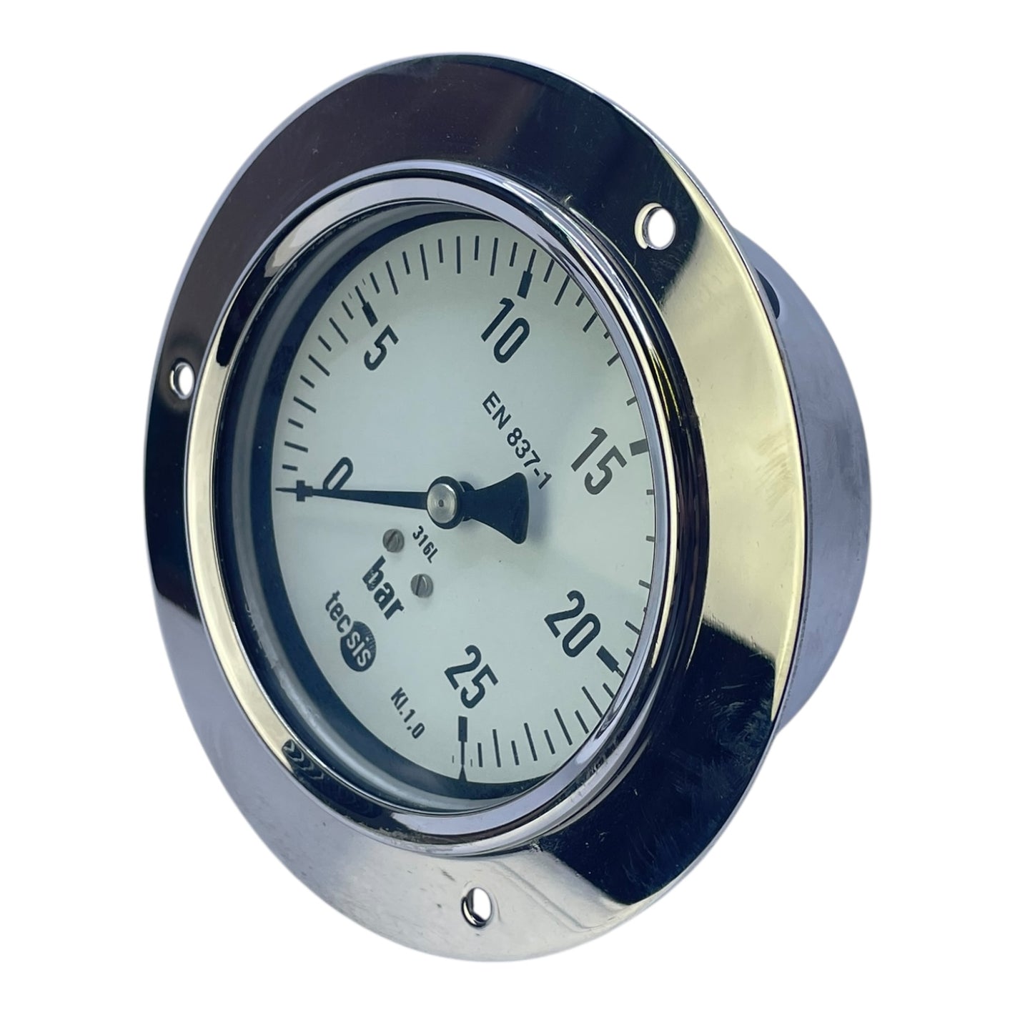 Tecsis Manometer 25bar EN837-1 für industriellen Einsatz Manometer  Tecsis