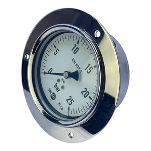 Tecsis Manometer 25bar EN837-1 für industriellen Einsatz Manometer  Tecsis