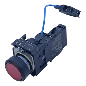 Siemens Taster 3SU1400-1AA10-1FA0 mit LED-Modul 3SU1400-1CK10-1AA0