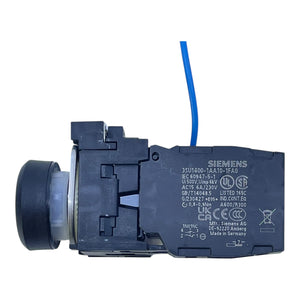 Siemens Taster 3SU1400-1AA10-1FA0 mit LED-Modul 3SU1400-1CK10-1AA0