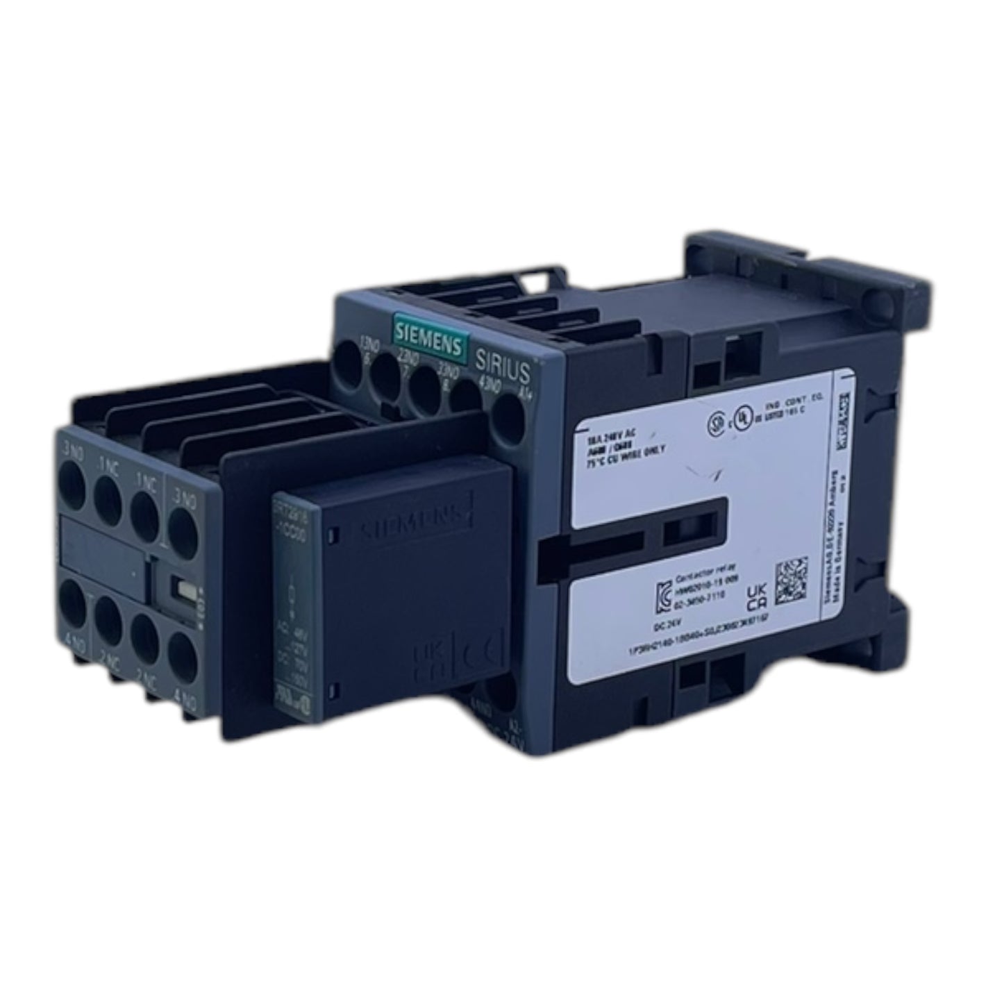 Siemens 3RH2140-1BB40 Hilfsschütz 3RH2911-1FA40 + 3RT2916-1DG00 Industrie
