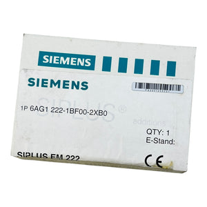 Siemens Simatic S7 Siplus EM222 Modul 6AG1222-1BF00-2XB0 6ES7222-1BF00-0XA0