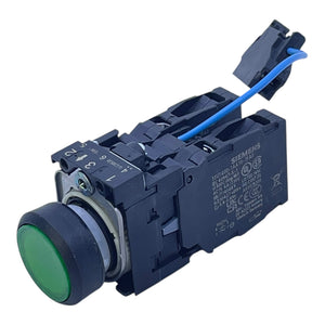 Siemens Taster 3SU1400-1AA10-1FA0 grün + 3SU1400-1CK10-1AA0 + Modul