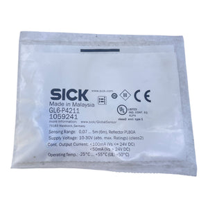 Sick GL6-P4211 Kubisch Optischer Sensor 1059241  - für den industriellen Einsatz