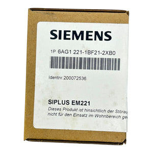 Siemens Kommunikationsmodul Simatic S7 EM221 6AG12211BF212XB0 6ES7221-1BF21-0XA0