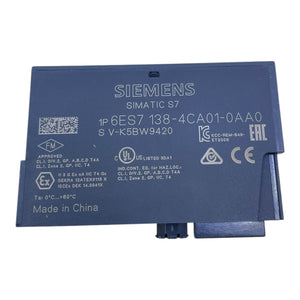 Siemens 6ES7138-4CA01-0AA0 Electronic module for industrial use Module