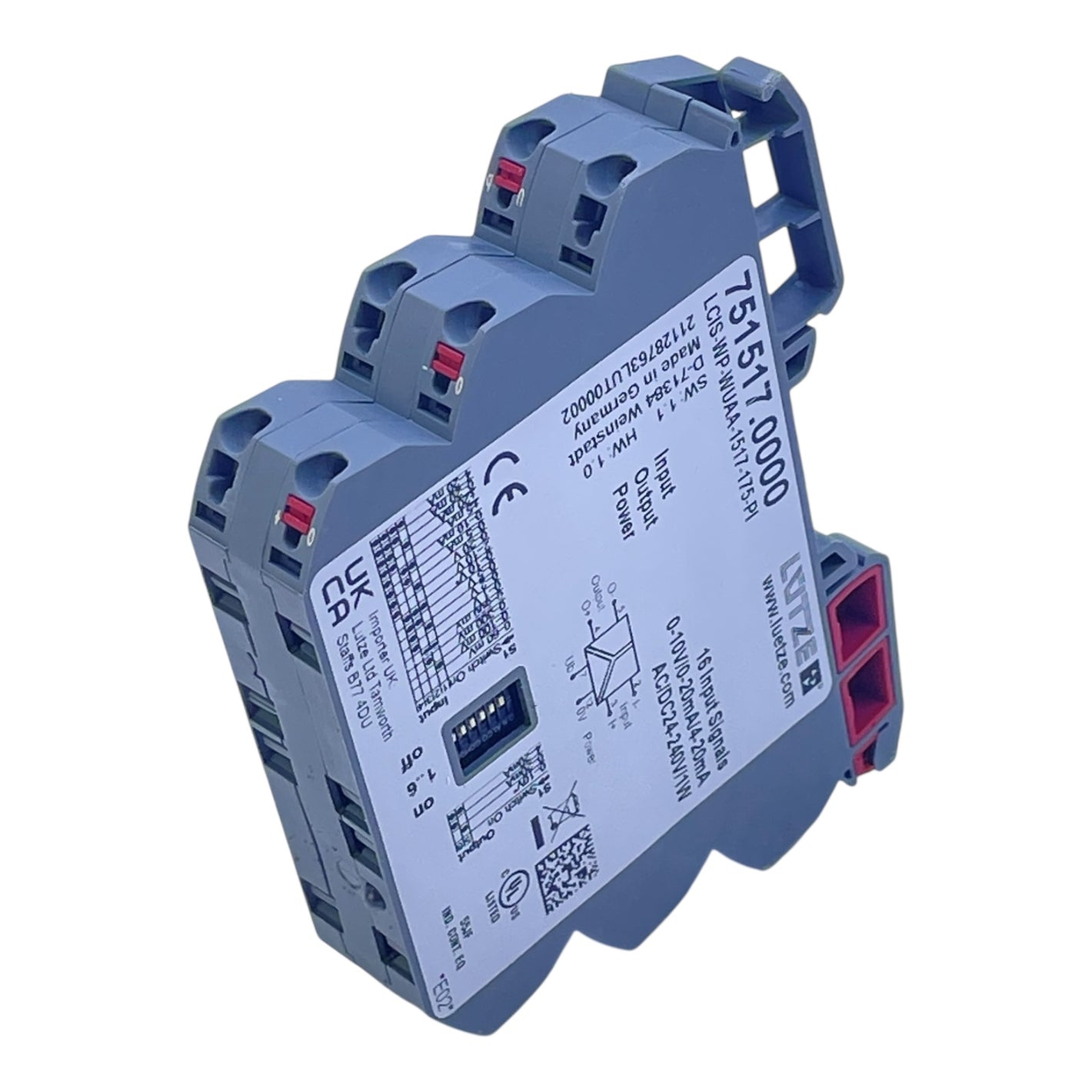 Lütze Signalmodul 751517.0000 LCIS-WP-WUAA-1517-175-PI 16 Eingänge 24–240 V ACDC