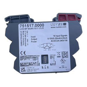 Lütze Signalmodul 751517.0000 LCIS-WP-WUAA-1517-175-PI 16 Eingänge 24–240 V ACDC