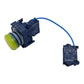 Siemens Leuchtmelder gelb 3SU1401-1BB30-1AA0 24V Drucktaster rund