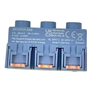 Siemens Einspeiseklemme 3RV2925-5AB für S0/S00 Einspeiseklemme für Industrie