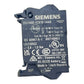 Siemens Leuchtmelder weiß 3SU1401-1BB60-1AA0 + 3SU1400-1CK10-1AA0 24V