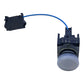 Siemens Leuchtmelder weiß 3SU1401-1BB60-1AA0 + 3SU1400-1CK10-1AA0 24V