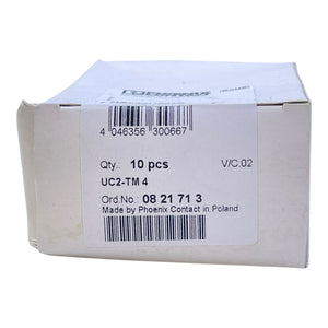Phoenix Contact Kennzeichnungsetikett UC2-TM 4 Trennmarker 0821713 Kennzeichnung