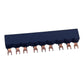 Siemens Sammelschiene 3RV1915-1BB 63A 690V 3-phasig 12-polig für 3RV1.11/2