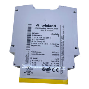 Wieland SNZ4052K Sicherheitsrelais Wieland SNZ4052K  Sicherheitsrelais  SNZ4052K