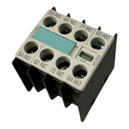 Siemens Hilfsschalterblock Schraubanschluss für Hilfsschütze 3RH1911-1GA22