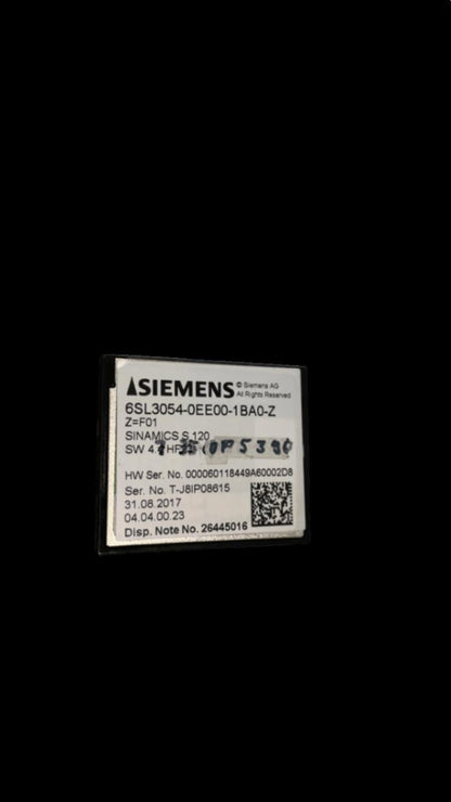 Siemens Speicherkarte SINAMICS S 120 Z=F01 Siemens 6SL3054-0EE00-1BA0-Z