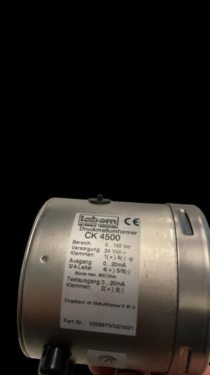 Labom Manometer Druckmessumformer für industriellen Einsatz CK 4500