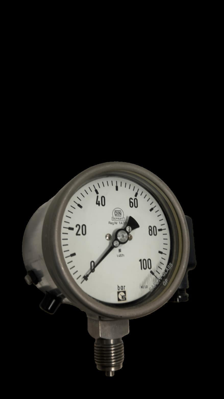 Manometer 0-100bar 24 V Manometer Druckmessumformer Industrie 1A006 L4571
