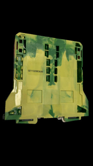 Wago 2-Leiter-Schutzleiterklemme Industrie Einsatz 0285-0197 021102883695 Neu