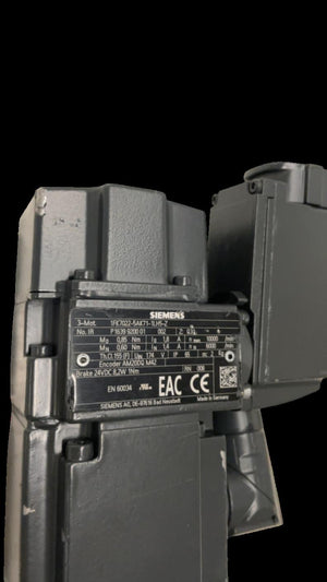 Siemens Servomotor SIMOTICS S Industrie Einsatz 1FK7022-5AK71-1LH5-Z P 1639 9200