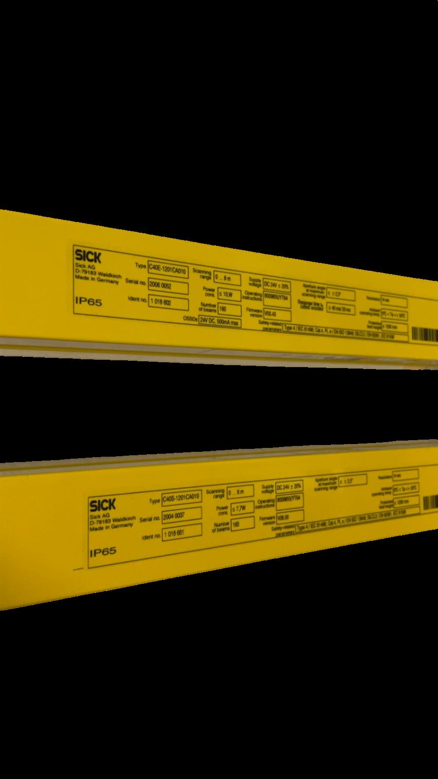 Sick Sicherheits Lichtvorhang Sicherheitssensoren C40E-1201CA010 C40S-1201CA010