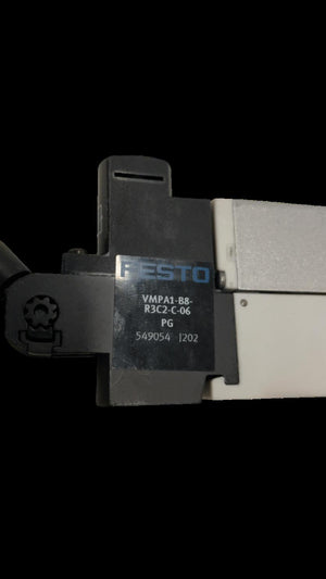 Festo Reglerplatte Pneumatikregler Industrie Einsatz VMPA1-B8-R3C2-C-06 549054