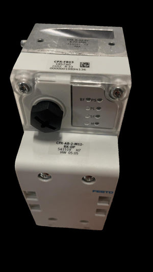 Festo Busknoten Pneumatikmodul CPX-M-GE-EV-S-PP-5POL CPX-FB13 CPX-AB-2-M12-RK-DP