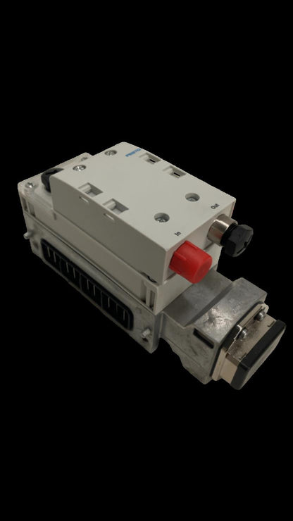 Festo Busknoten Pneumatikmodul CPX-M-GE-EV-S-PP-5POL CPX-FB13 CPX-AB-2-M12-RK-DP