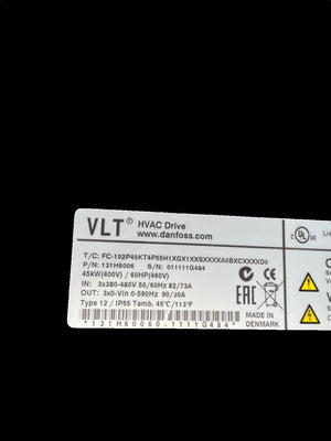 Danfoss Frequenzumrichter 45kW 134F3060 FC-102P45KT4P55H1TGX1XXSXXXALBXCXXXXD0