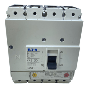 Eaton NZMB1-4-A125 Circuit Breaker 259080 100-125A 440V AC 3 Pole 