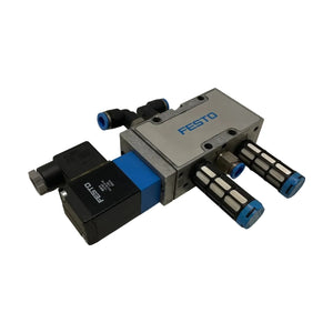 Festo Magnetventil für industriellen Einsatz MVH-5-1/4-B 19701 2-10bar