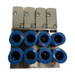 Festo Ventilinsel 4-fach Magnetventile 533343 + Busmodul M1H für Pneumatik