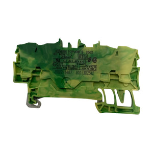 Wago 4-Leiter-Schutzleiterklemme 2002-1407 VE:15stk Industrie Einsatz Klemme