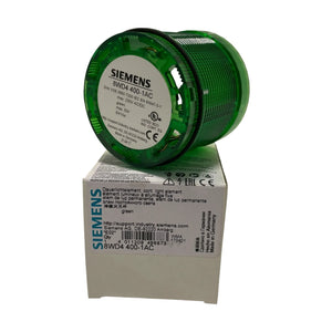 Siemens 8WD4400-1AC Signalsäule Dauerlicht Grün 12-240V AC/DC Dauerlichtelement