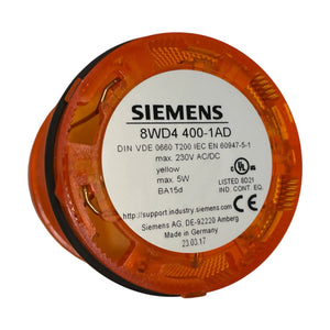 Siemens Dauerlichtelement 8WD4400-1AD Signalsäule Dauerlicht Gelb 12-240V
