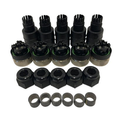 Lumberg M12 Coupling Circular Connectors Automation 11214 Packaging Unit: 5 pcs