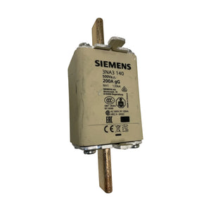 Siemens Sicherung 200A Sicherungseinsatz für industriellen Einsatz 3NA3 140