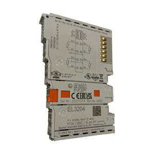 Beckhoff EtherCAT-Klemme 4-Kanal-Analog-Eingang EL3204 Industrie Einsatz