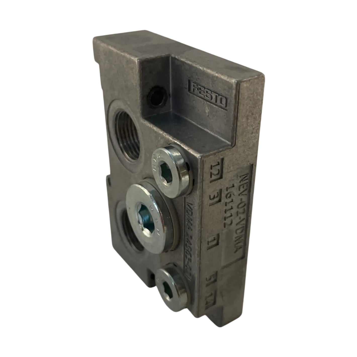 Festo Endplattenbausatz Pneumatikendplatte Festo Endplatte NEV-02-VDMA 161112