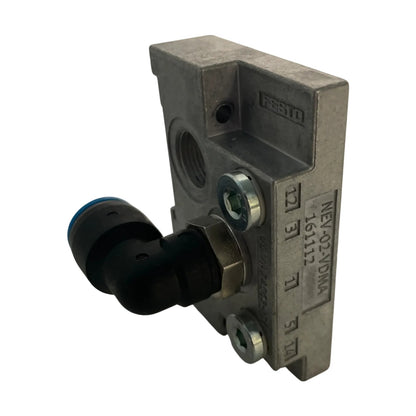 Festo Endplattenbausatz Pneumatikendplatte Festo Endplatte NEV-02-VDMA 161112